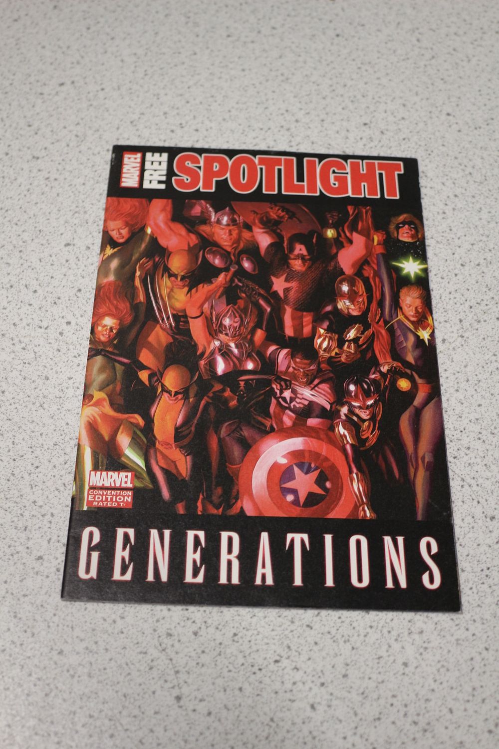 Lot 658: A Marvel Free Spotlight Generations Convention Edition Comic Book