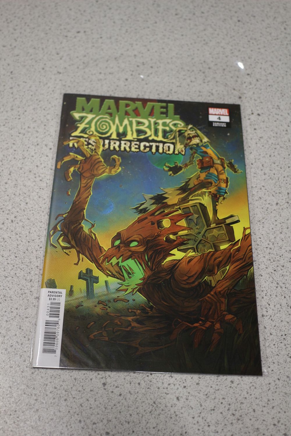 Lot 671: Marvel Zombies Resurrection Issue 4 Comic Book
