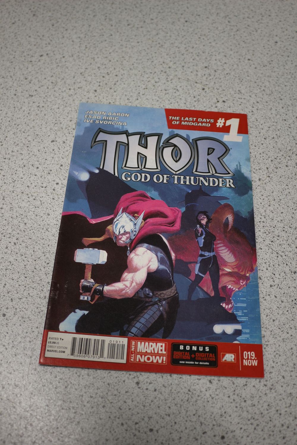 Lot 685: Marvel Comics Thor God of Thunder Issue #1 Comic Book