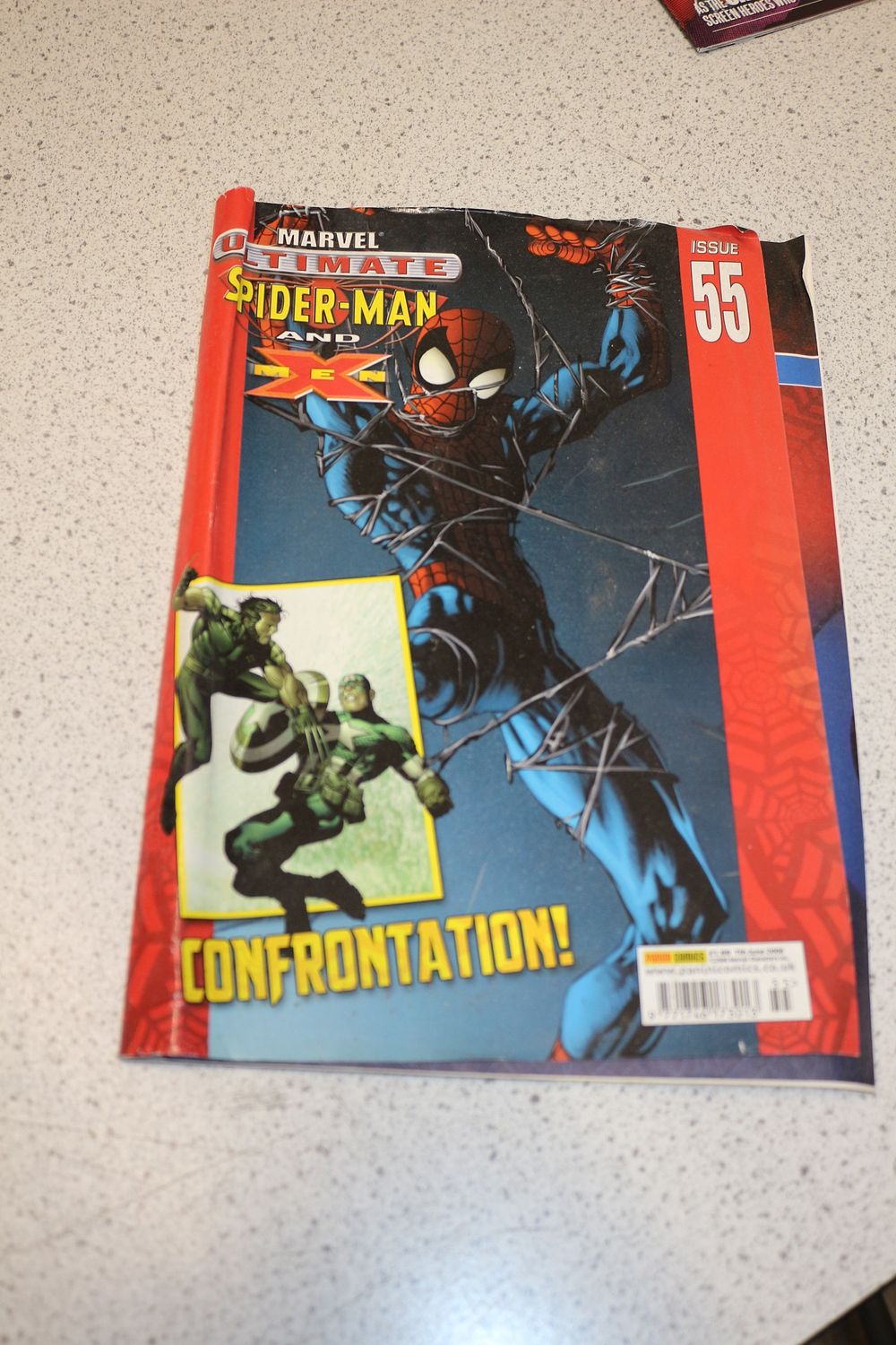 Lot 688: Marvel Ultimate Spider-Man and X-Men Comic Book, Issue 55