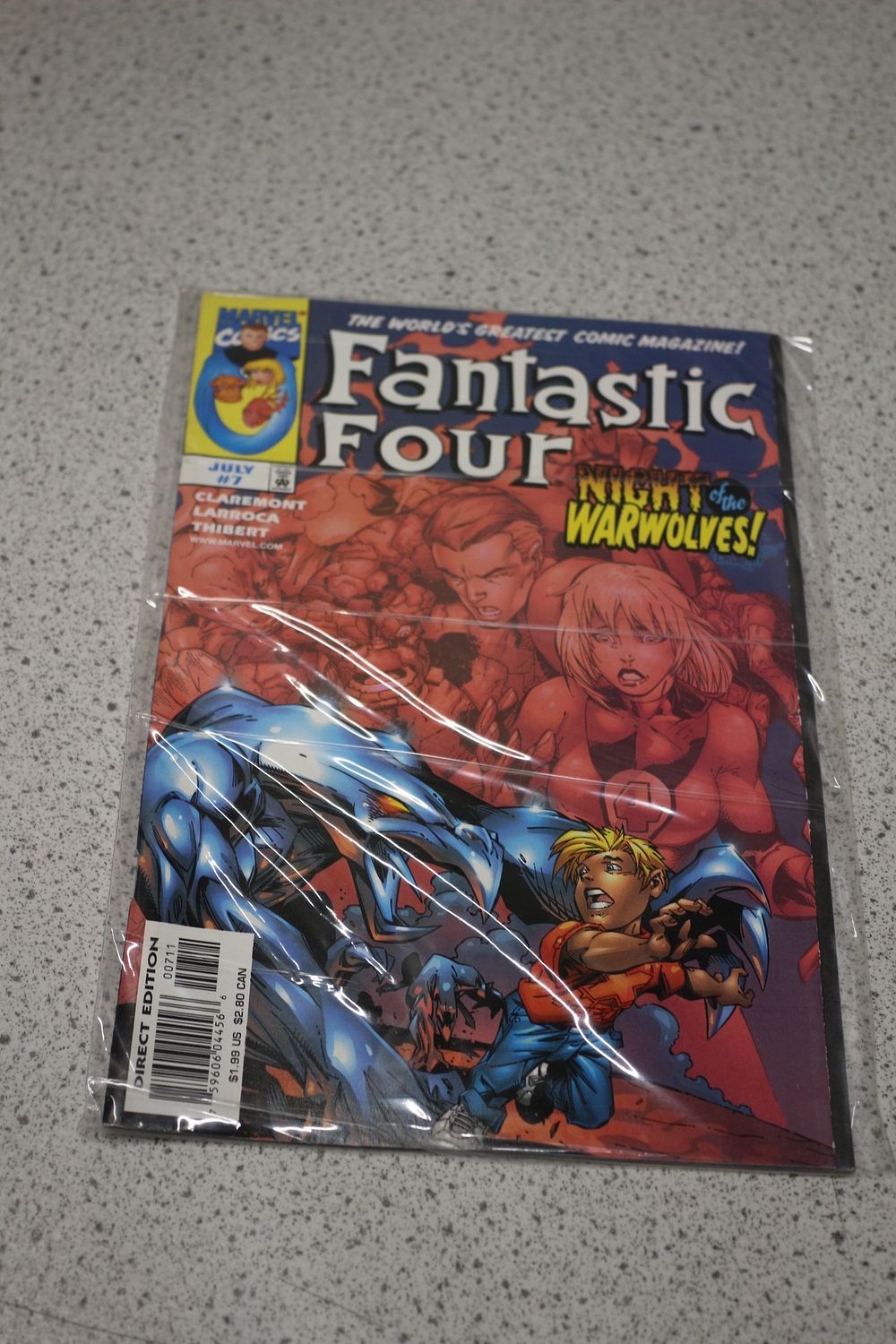 Lot 698: Marvel Comics Fantastic Four #7, Vol 3, Night of the Warwolves