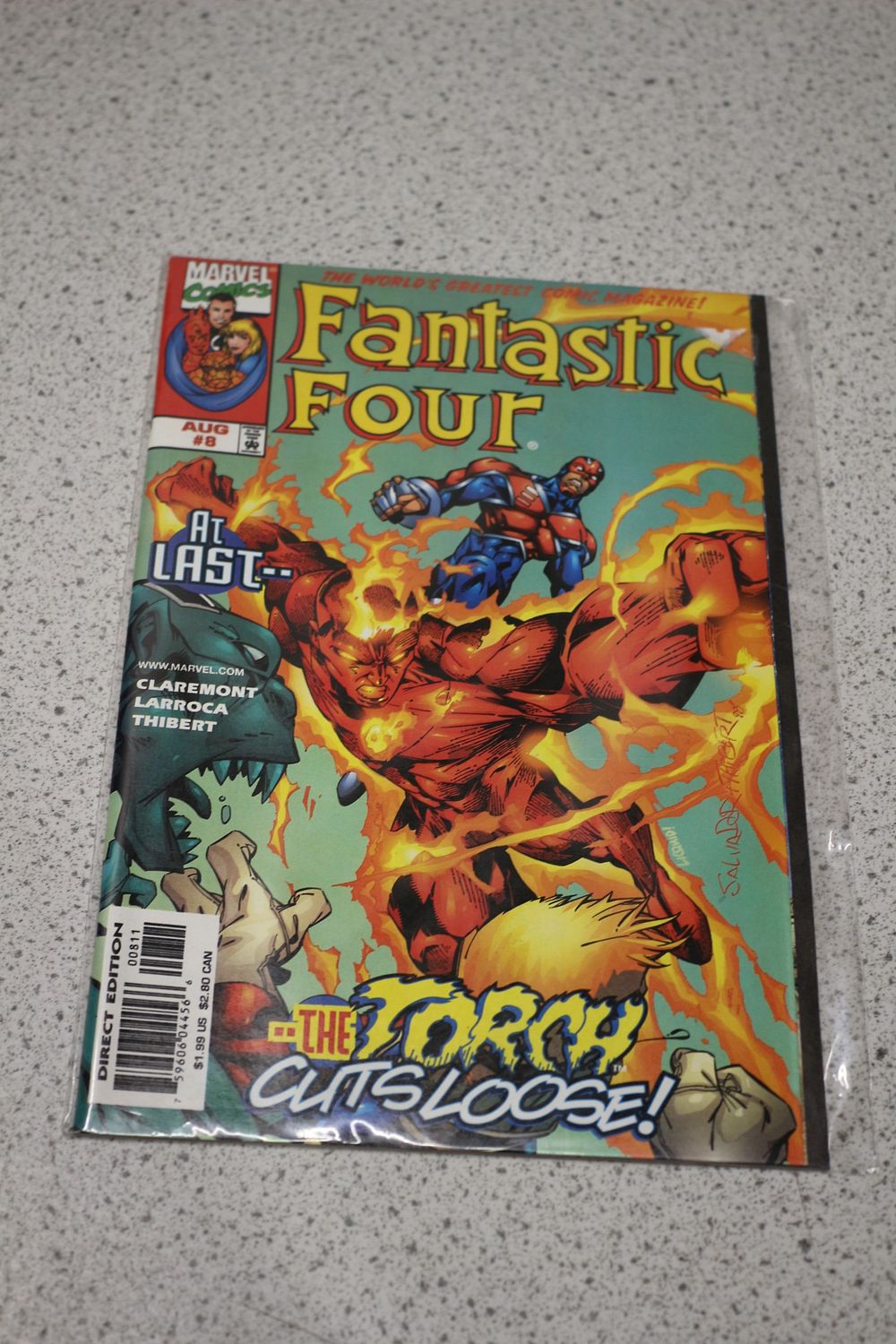 Lot 699: One Marvel Comics Fantastic Four Issue #8 Comic Book