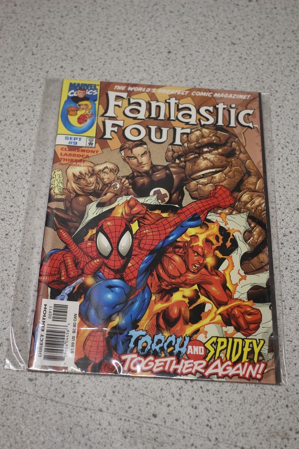 Lot 700: Marvel Comics Fantastic Four #9 (1998) Comic Book