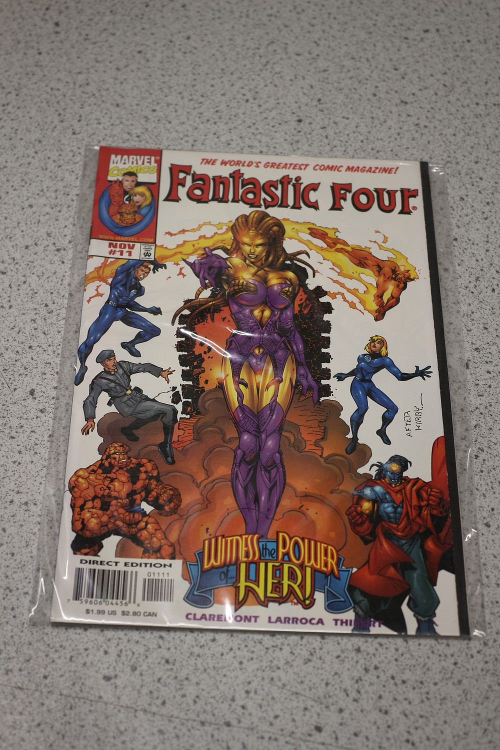 Lot 702: Marvel Comics Fantastic Four Issue #11 Comic Book