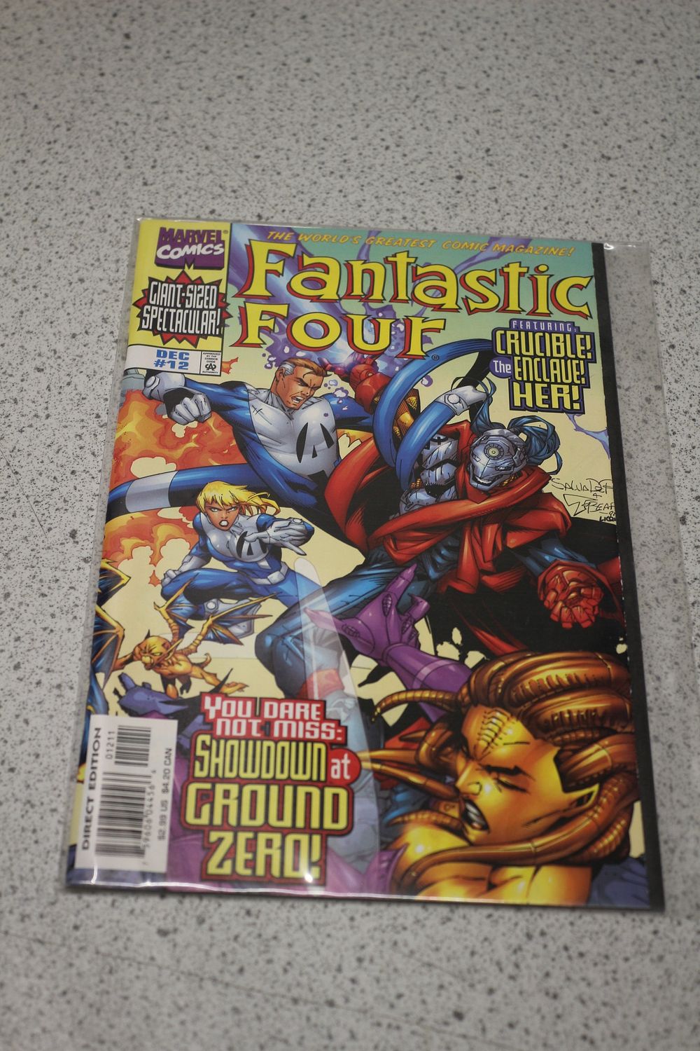 Lot 703: Marvel Comics Fantastic Four DEC #12 Direct Edition Comic Book