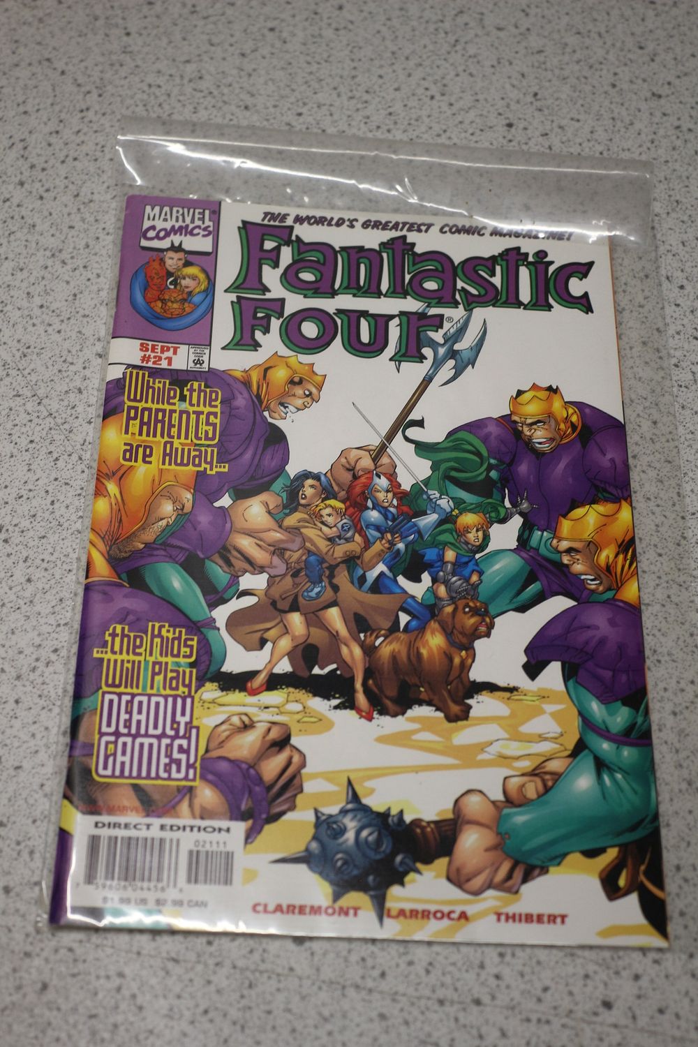 Lot 706: Marvel Comics Fantastic Four #21 (1998) Comic Book