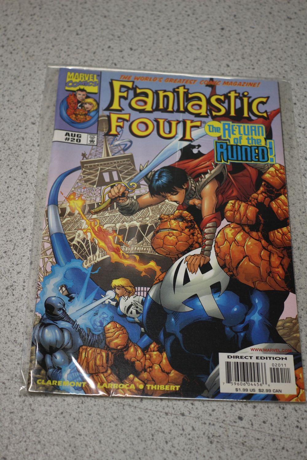 Lot 707: Marvel Comics Fantastic Four #20 The Return of the Ruined!