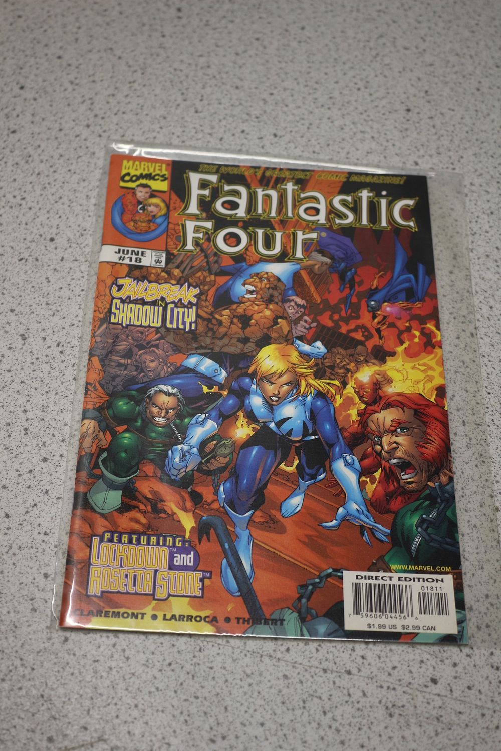 Lot 709: A Marvel Comics Fantastic Four #18 Comic Book