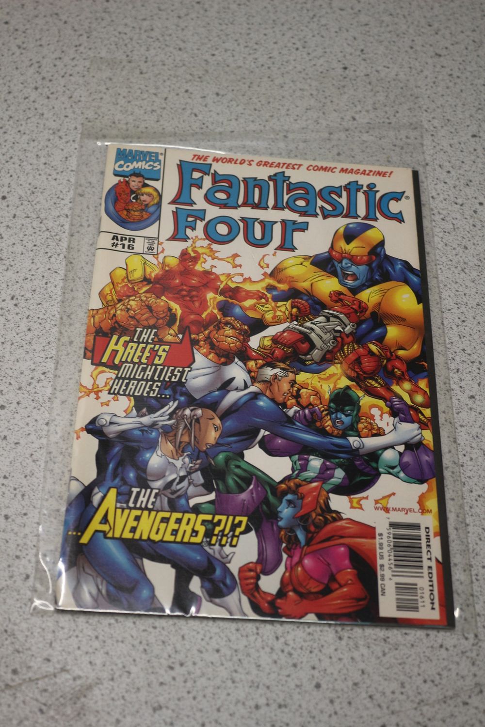 Lot 710: Marvel Comics Fantastic Four #16 (1998) Comic Book