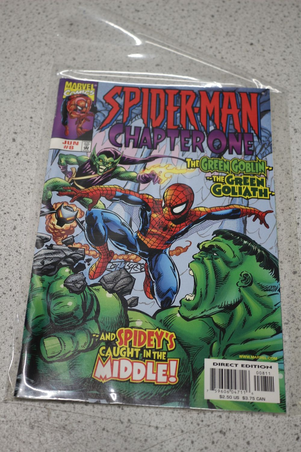Lot 712: Marvel Comics Spider-Man Chapter One Issue #8 Comic Book