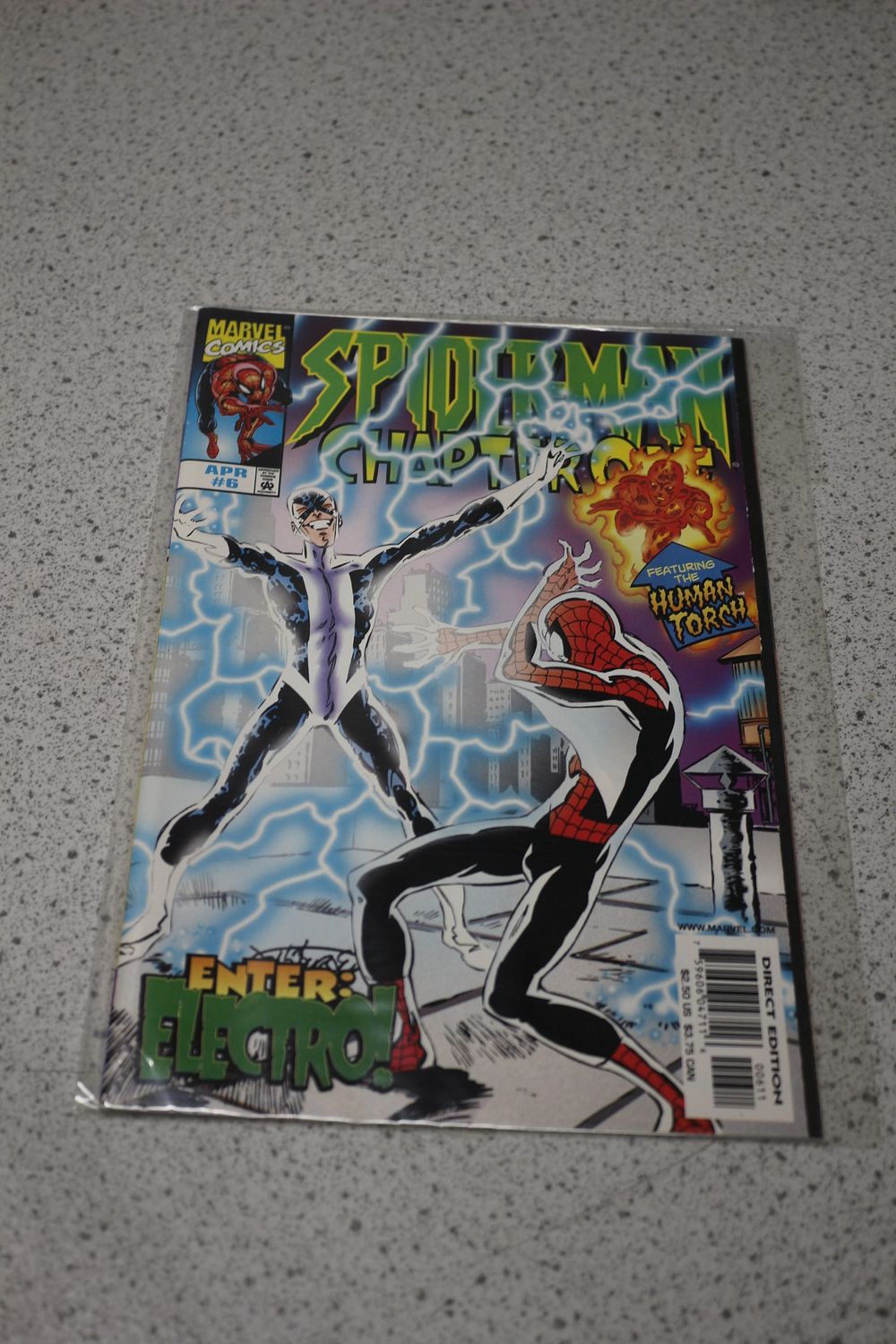 Lot 715: Marvel Comics Spider-Man Chapter One #6 Comic Book