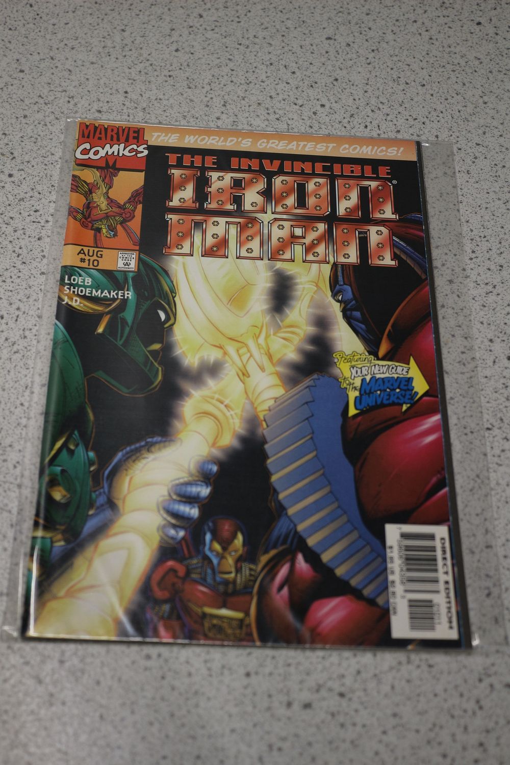 Lot 719: Marvel Comics The Invincible Iron Man #10 Comic Book