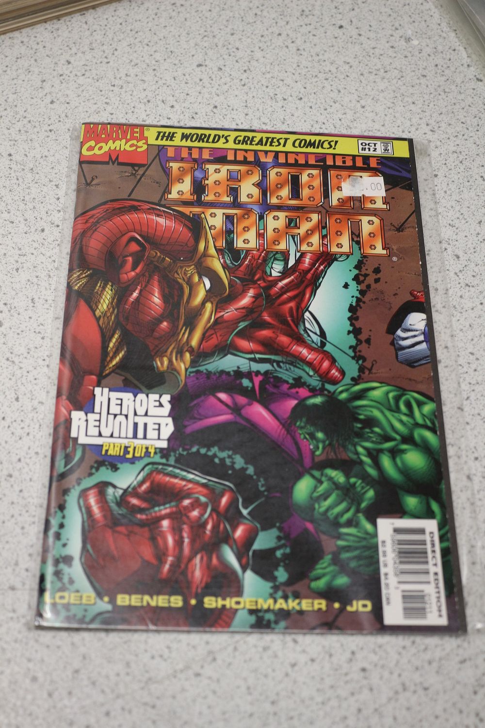 Lot 720: Marvel Comics The Invincible Iron Man Issue #12