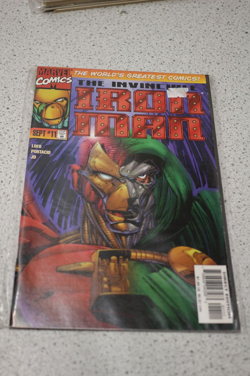 Lot 721: One Marvel Invincible Iron Man #11 Comic Book