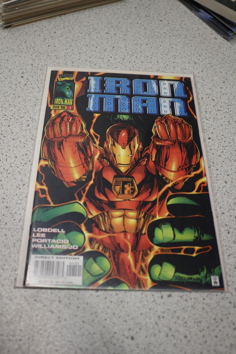 Lot 722: Marvel Comics Iron Man #1 (1996) Variant Edition