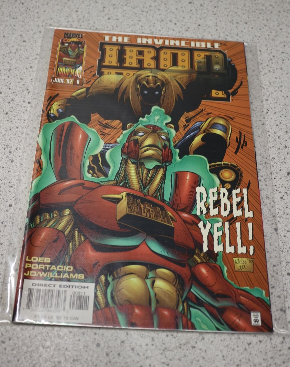 Lot 730: Marvel Comics The Invincible Iron Man #8, June '97