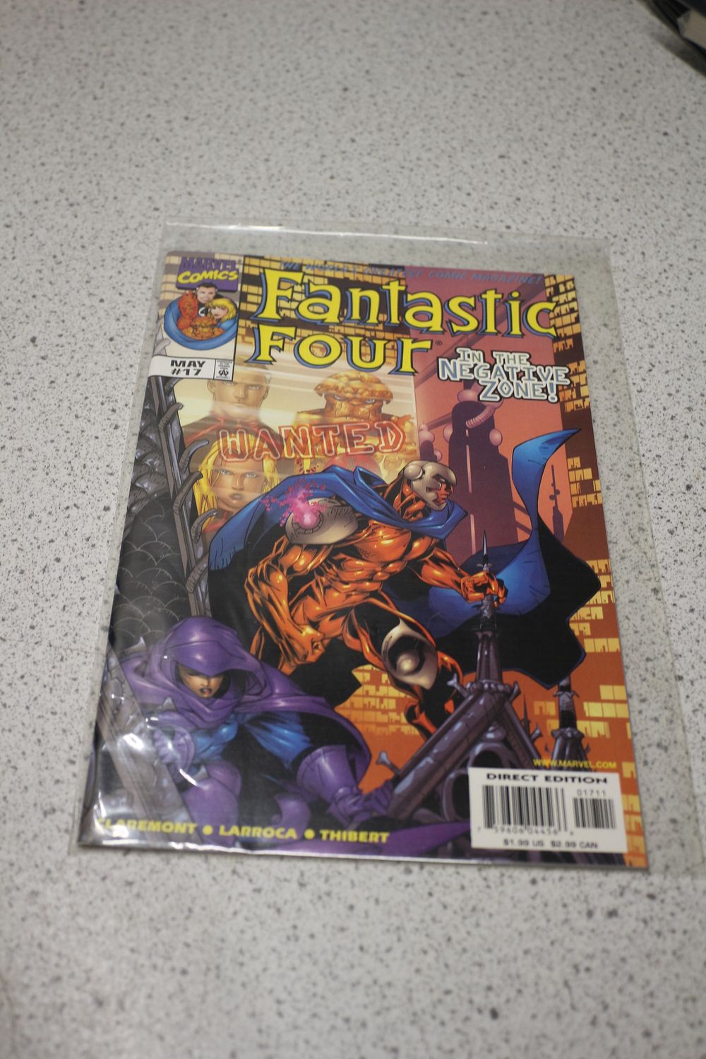 Lot 734: Marvel Comics Fantastic Four #17 In The Negative Zone Comic Book