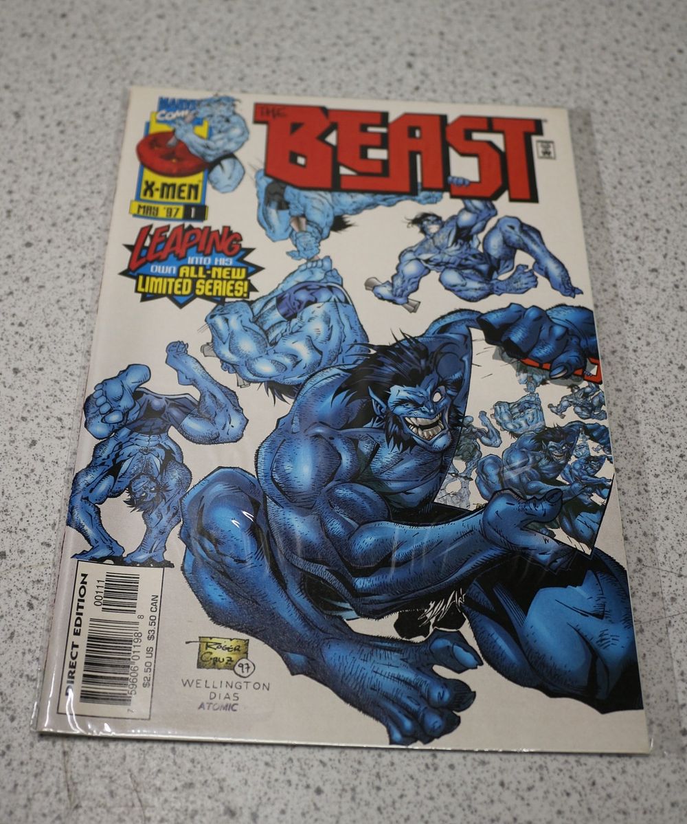Lot 736: A Marvel Comics 'The Beast' May '97 Comic Book