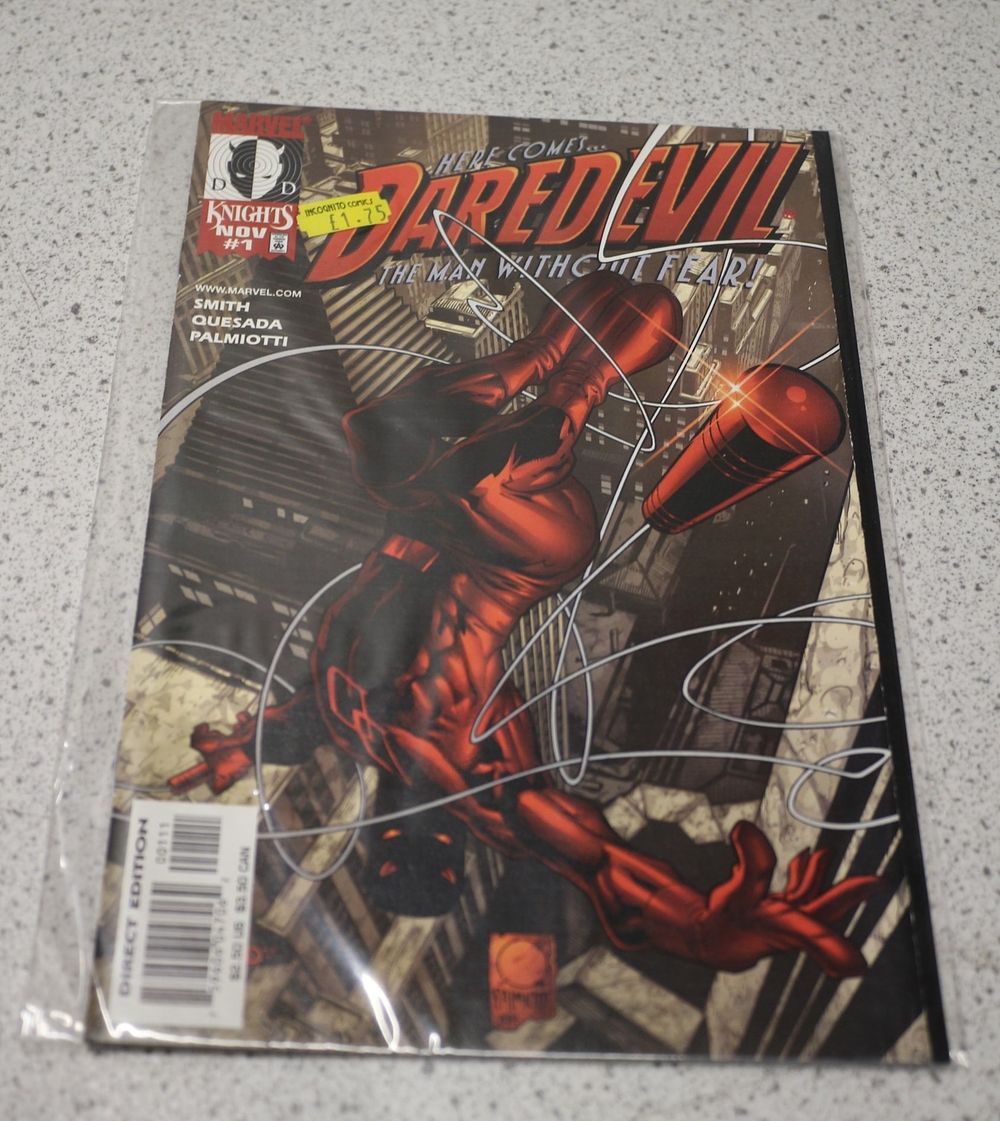 Lot 743: Marvel Knights Daredevil The Man Without Fear! Comic Book #1