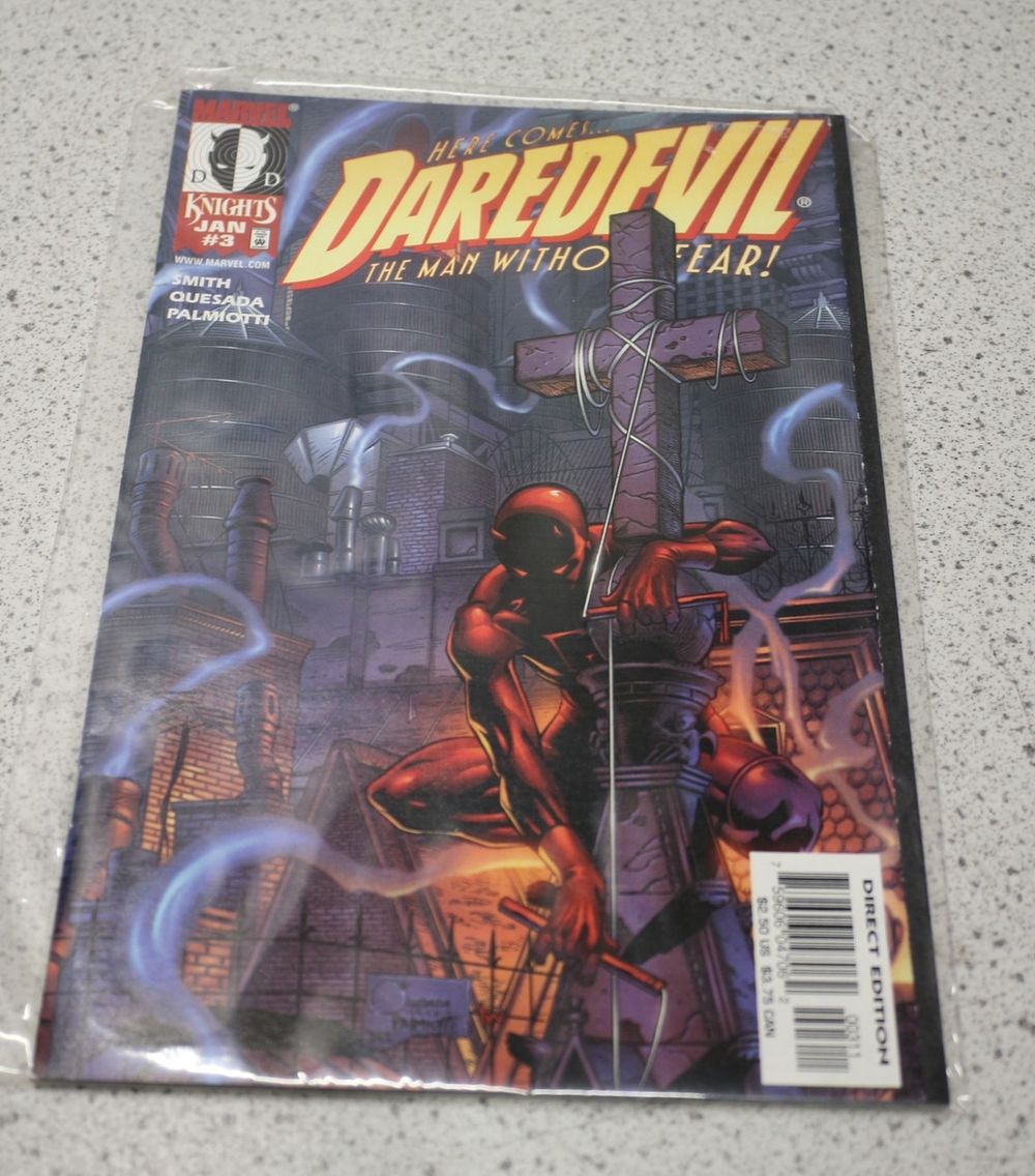 Lot 745: Marvel Knights Daredevil The Man Without Fear! #3 Comic