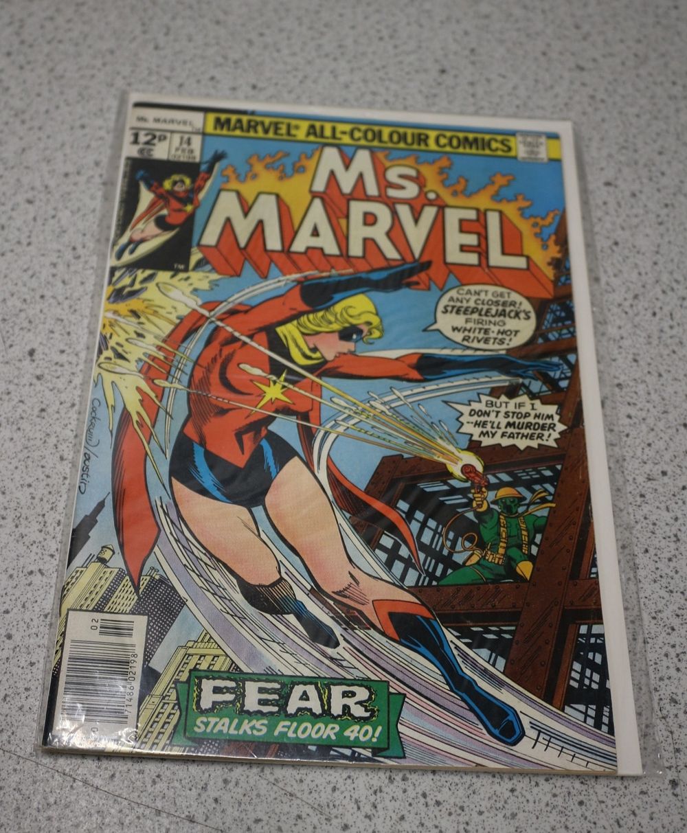 Lot 747: One Ms. Marvel Comic Book, Issue #14, February