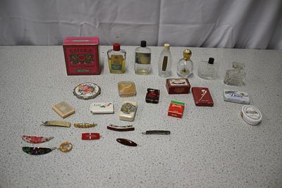 A Collection of Small Personal Care Items and Accessories inc Afterhave, Soap and more. This lot 