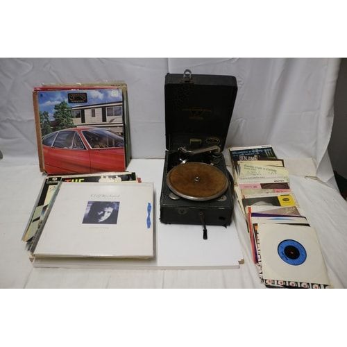 Lot 231: A Collection of FIDELITY Portable Gramophone and Records