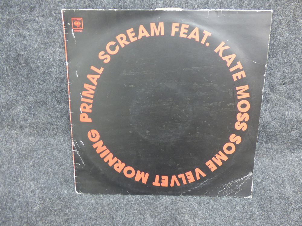 Lot 170: Primal Scream Feat. Kate Moss Some Velvet Morning Vinyl Promo
