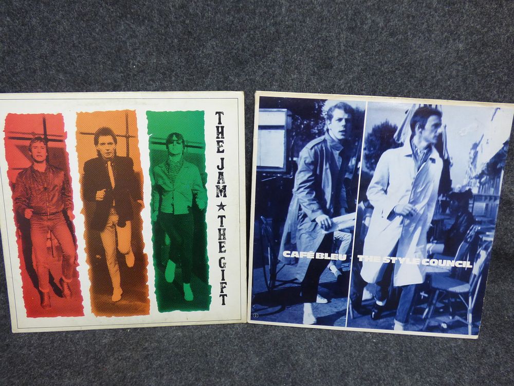 Lot 178: Two Multi-Coloured Vinyl Albums The Jam and Style Council