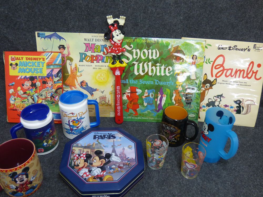 Lot 187: A Collection of Disney Themed Collectibles and Memorabilia