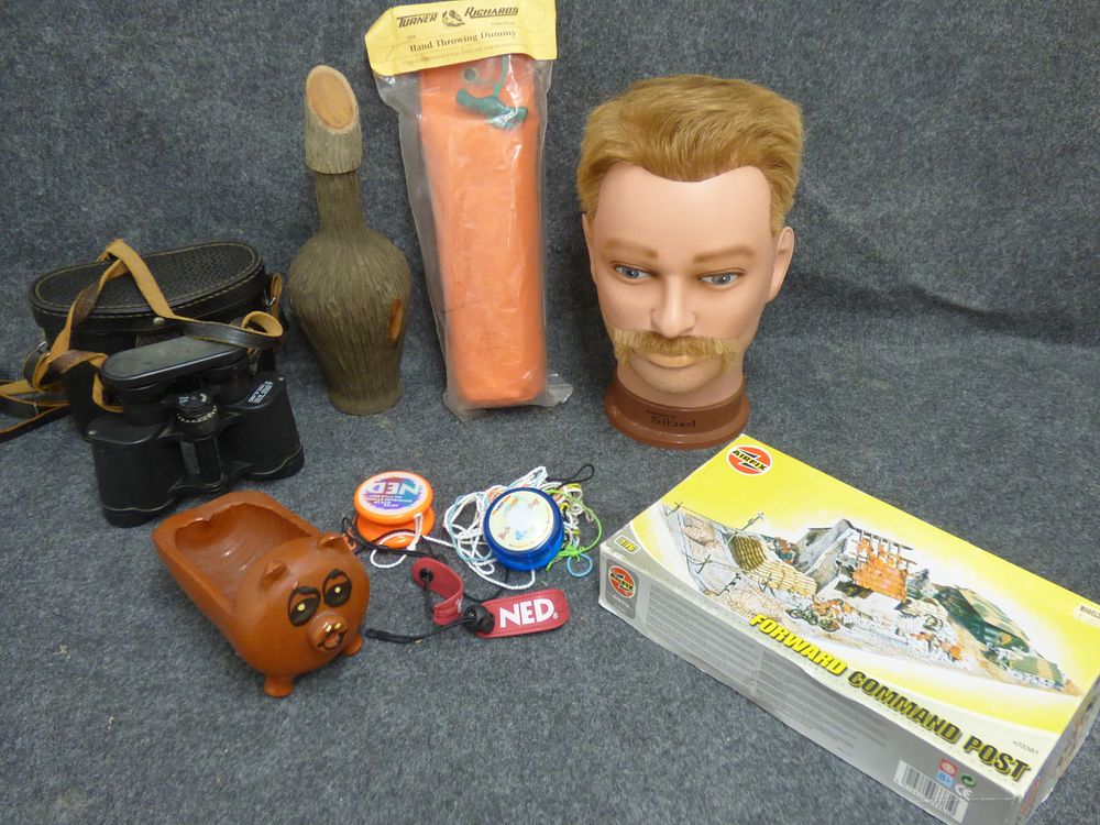 Lot 201: A Collection of Miscellaneous Items Including Airfix Model Kit