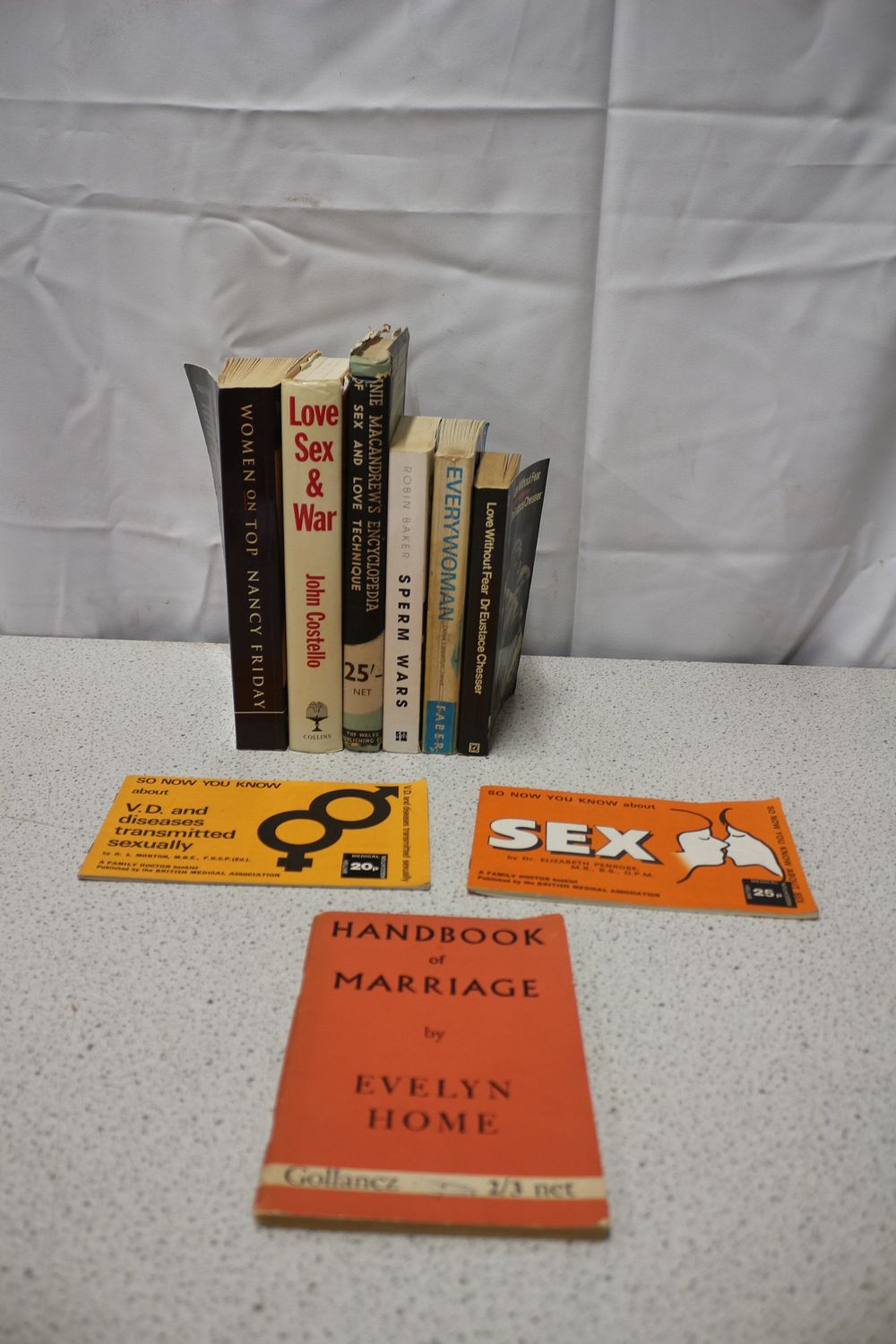 Lot 315: A Collection Vintage of Books and Pamphlets on Sex and Marriage