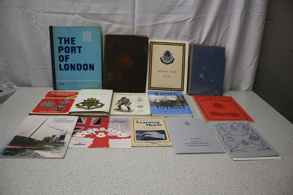 Lot 350: A Collection of Books on Military, Maritime & London History