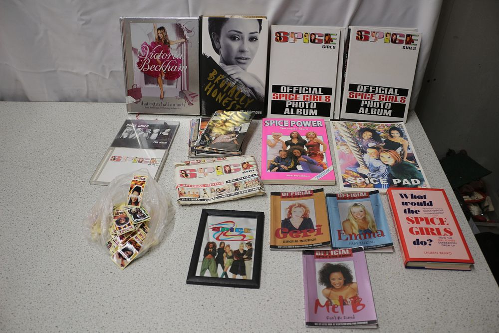 Lot 389: A Collection of Spice Girls Memorabilia