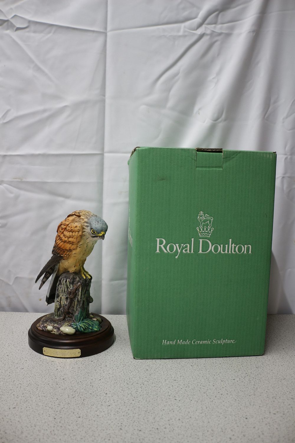 Lot 550: Royal Doulton 'Kestrel' Ceramic Figurine with Box