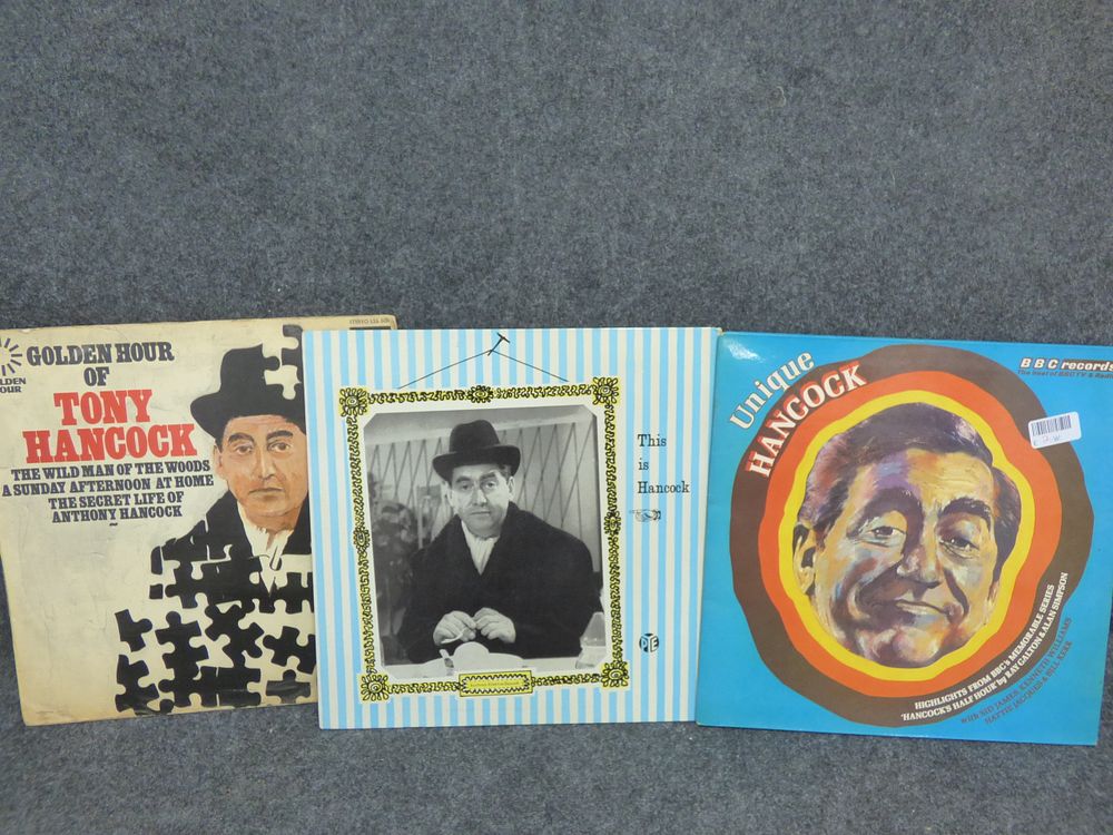 Lot 157: A Trio of Tony Hancock Vinyl Record Albums