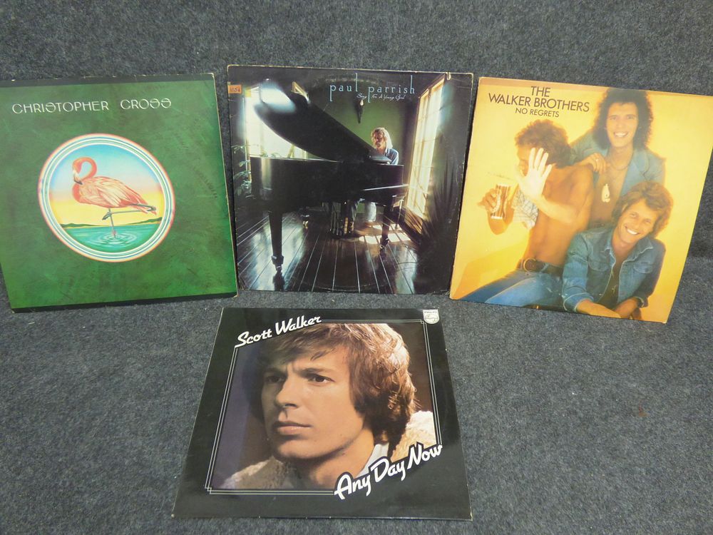 Lot 159: A Collection of Vinyl Record Albums inc Scott Walker