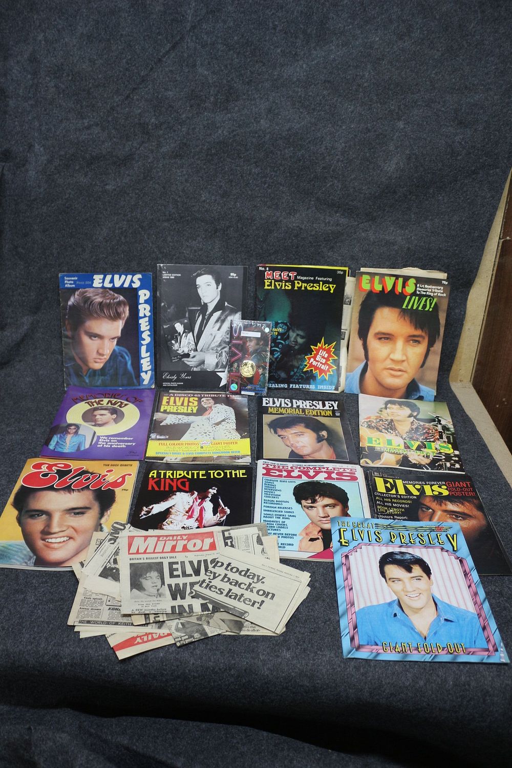 Lot 225: A Collection of Elvis Presley Memorabilia