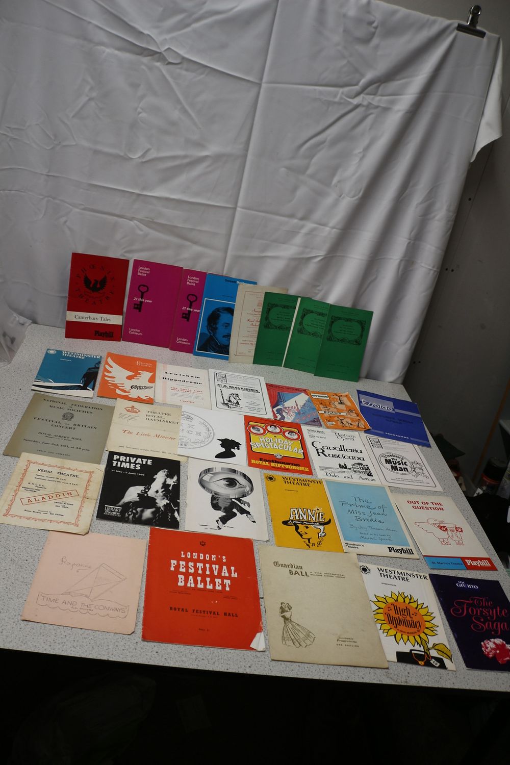 Lot 300: A Collection of Vintage Theatre, Ballet, and Opera Programmes & Playbills