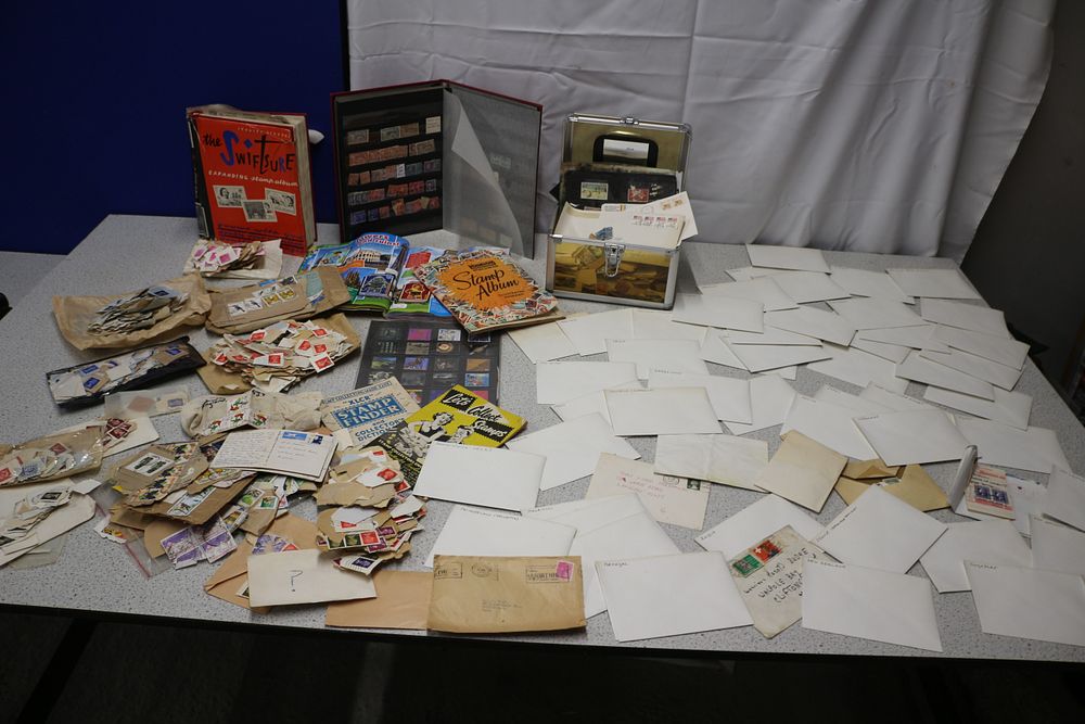 Lot 558: A Collection of World Postage Stamps and Albums