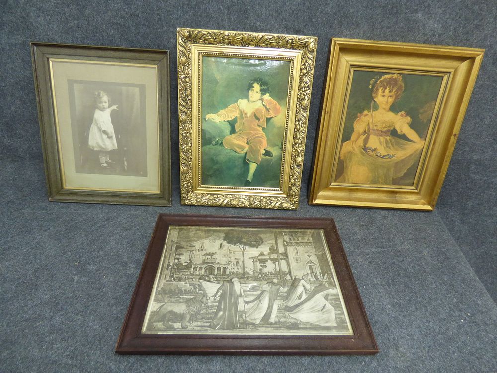 Lot 250: A Collection of Framed Prints and Portraits