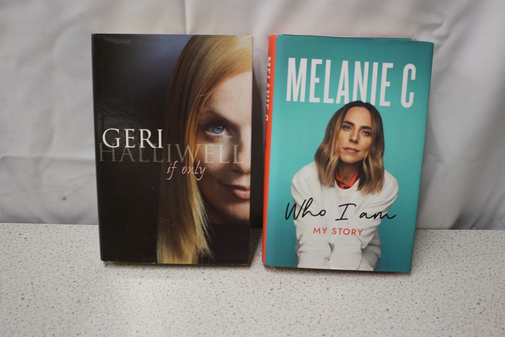 Lot 352: Two Autobiographical Books by Geri Halliwell and Melanie C