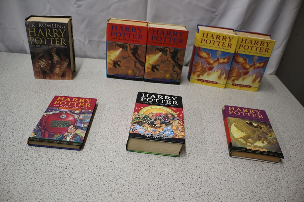 Lot 378: A Collection of Harry Potter Books by J.K. Rowling