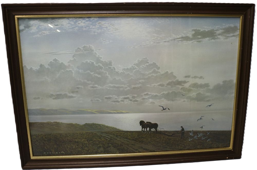 Lot 494: Gerald Coulson, 'The Big Sky', Framed Print