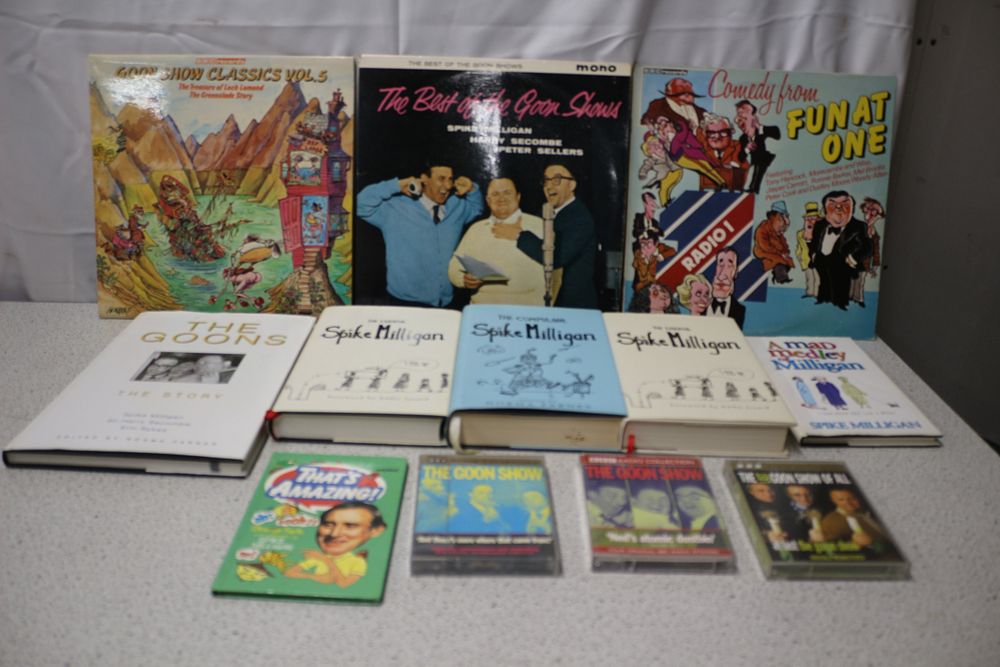 Lot 279: A Collection of The Goons and Spike Milligan Media