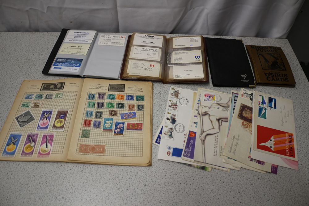 Lot 280: A Collection of Stamps, First Day Covers, and Ephemera