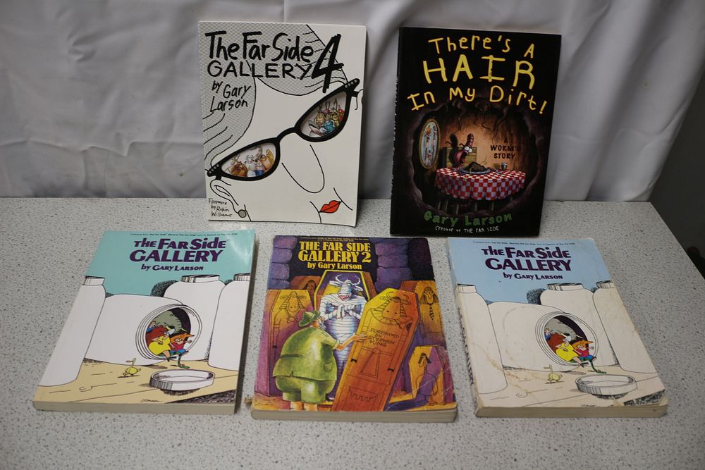 Lot 243: A Collection of Five Gary Larson Books