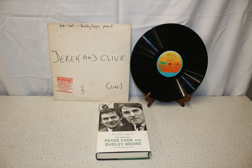 Lot 244: Peter Cook & Dudley Moore Derek and Clive Live Record and Book