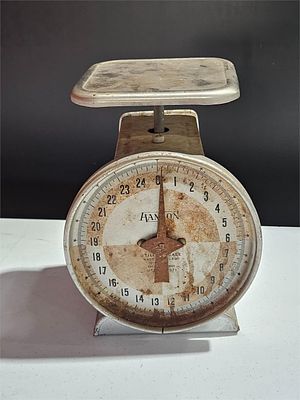 Vintage Hanson Model 1371 Kitchen Scale