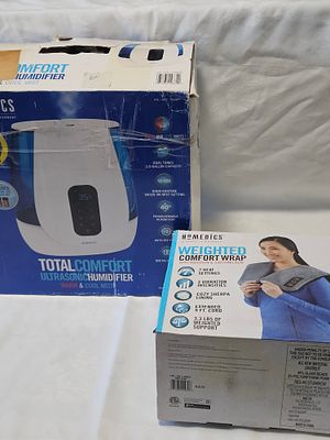 HoMedics Weighted Comfort Wrap, HoMedics TotalComfort Iltrasonic Humidifier